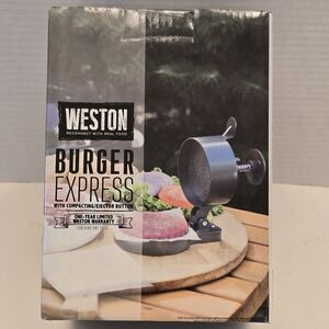 NEW Weston Burger Express with Ejector Button - Black